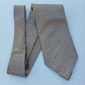 Bruno Satchi Handmade Necktie Sunburst Print Silk Tie